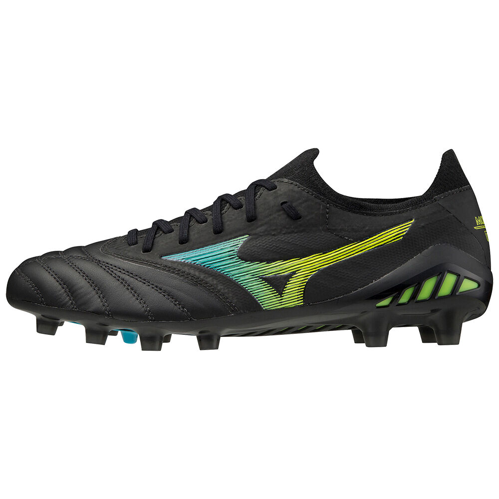 Scarpe Calcio Mizuno Morelia Neo Iii Beta Elite Uomo - Nere/Blu Verde Acqua - 13670-MNTV